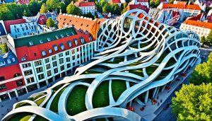 krzywy domek w Sopocie